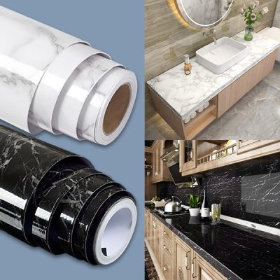 Samolepiacie mramorové nálepky (45 x 300 cm) | MARBLEEX