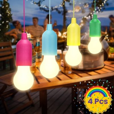 Bezdrôtové svetlá na ťahací šnúru na batérie | HALOGLO