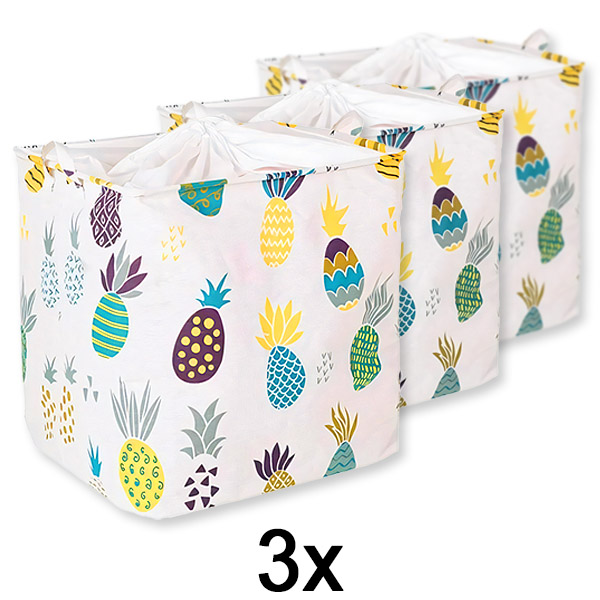 3x Skladací box s veľkou kapacitou CLOTHBOX