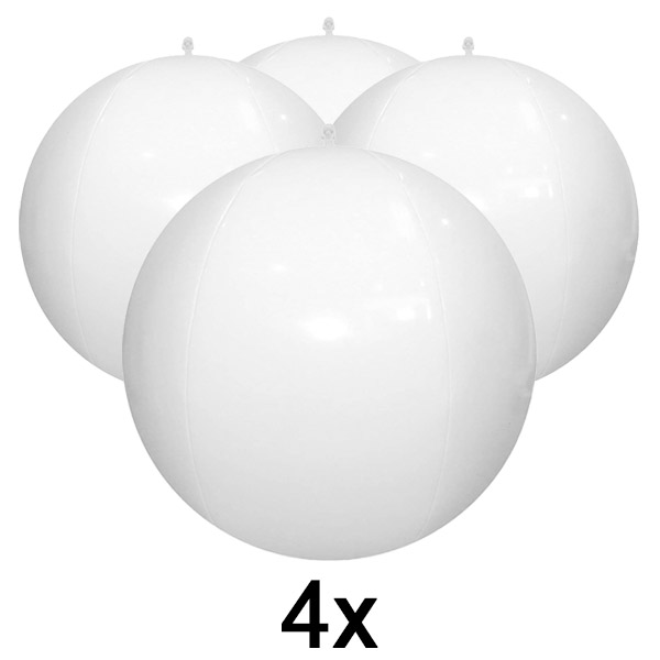 4x Nafukovacie plávajúce osvetlenie bazéna | POOLGLO